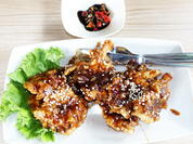 Frittierte Garnelen mit Teriyakisauce - Rezept - Bild Nr. 3