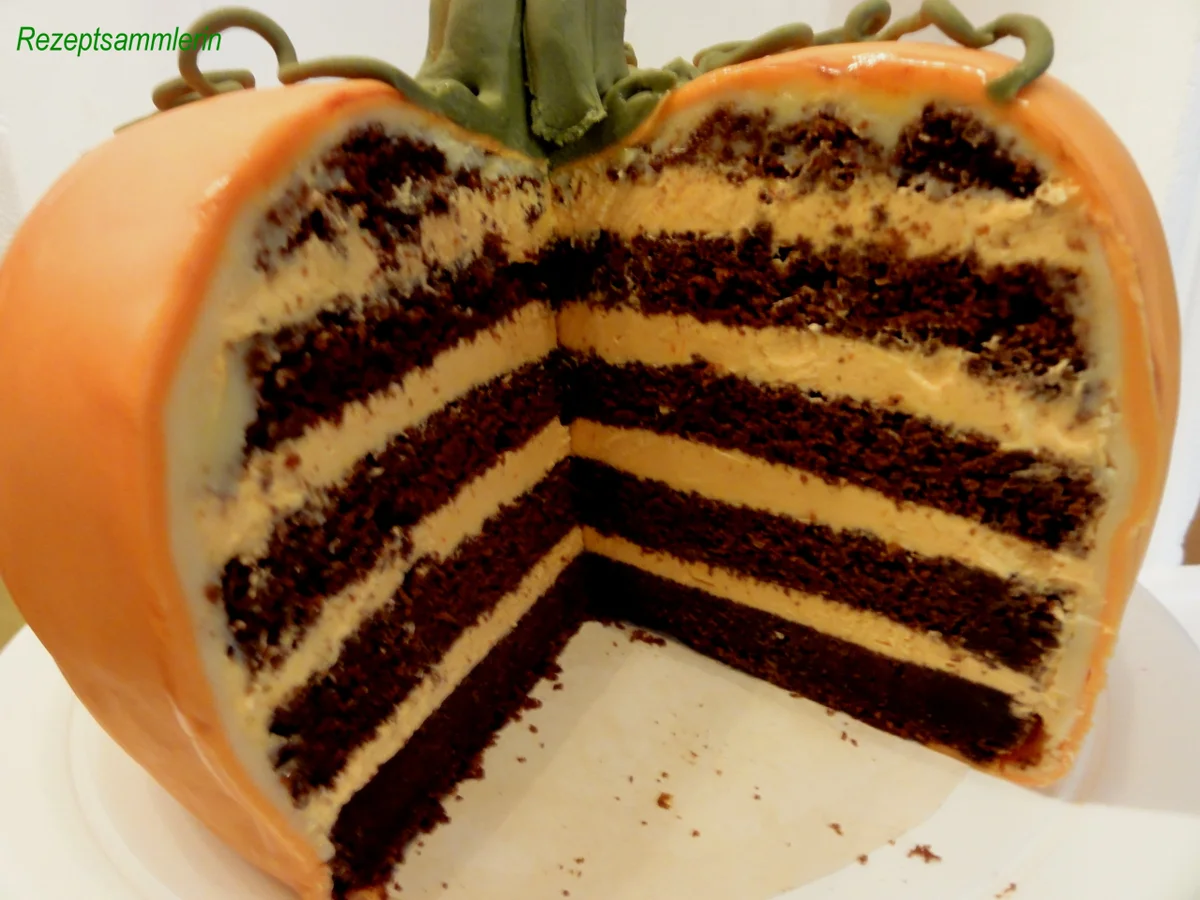 Rezept: Biskuit: HALLOWEEN ~ ORANGEN ~ KÜRBISTORTE = Kochbar Challenge 10.0 (Oktober 2019) Bild Nr. 3 Biskuit: HALLOWEEN ~ ORANGEN ~ KÜRBISTORTE = Kochbar Challenge 10.0 (Oktober 2019) - Rezept - Bild Nr. 3