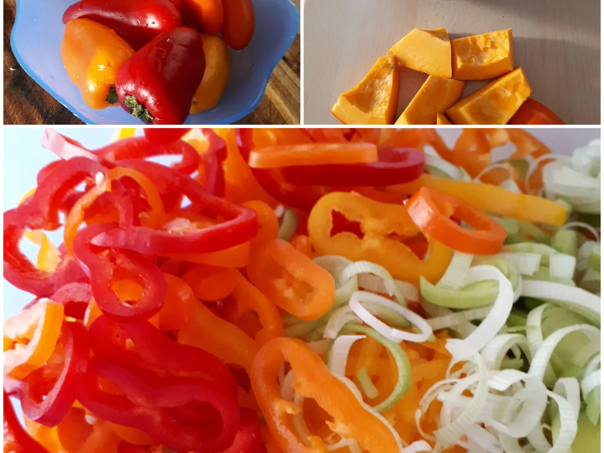 Bunte Kürbis-Quiche vegetarisch - Rezept - Bild Nr. 9172