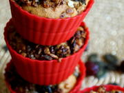 Kürbis-Cranberry-Muffins mit Krokant - Rezept - Bild Nr. 2