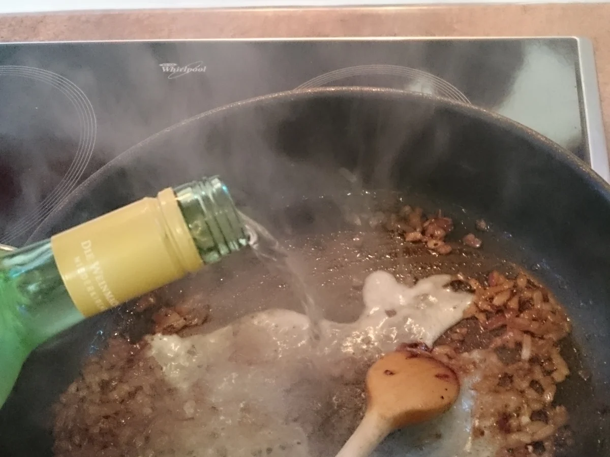 Lende mit Blauschimmelkäse und Schinken - Rezept - Bild Nr. 8