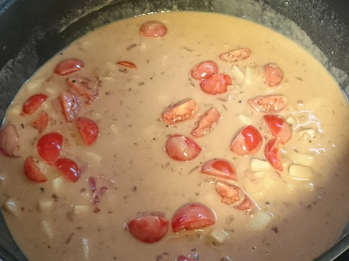 Lende mit Blauschimmelkäse und Schinken - Rezept - Bild Nr. 10