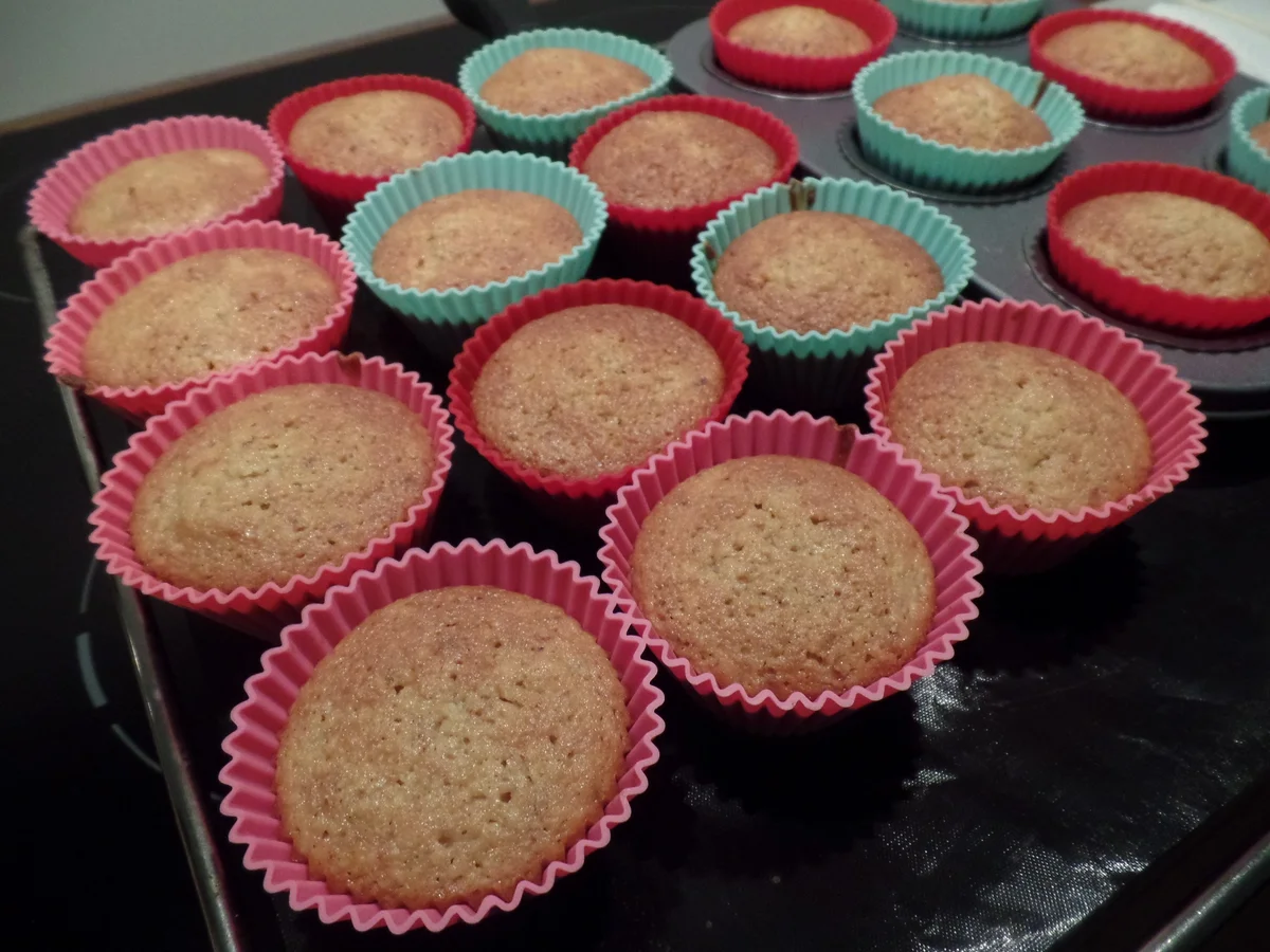 Rübli-Muffins mit weißer Schokolade - Rezept - Bild Nr. 9366