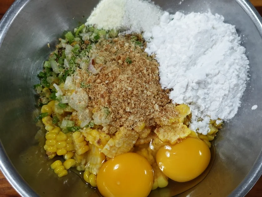 Würzige, indonesische Maisküchlein - Rezept - Bild Nr. 3