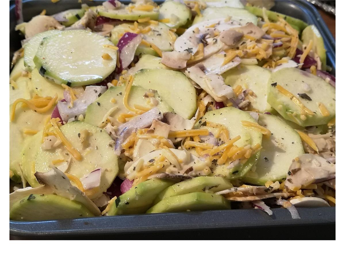 BiNe` S ZUCCHINI CHAMPIGNONAUFLAUF - Rezept - kochbar.de