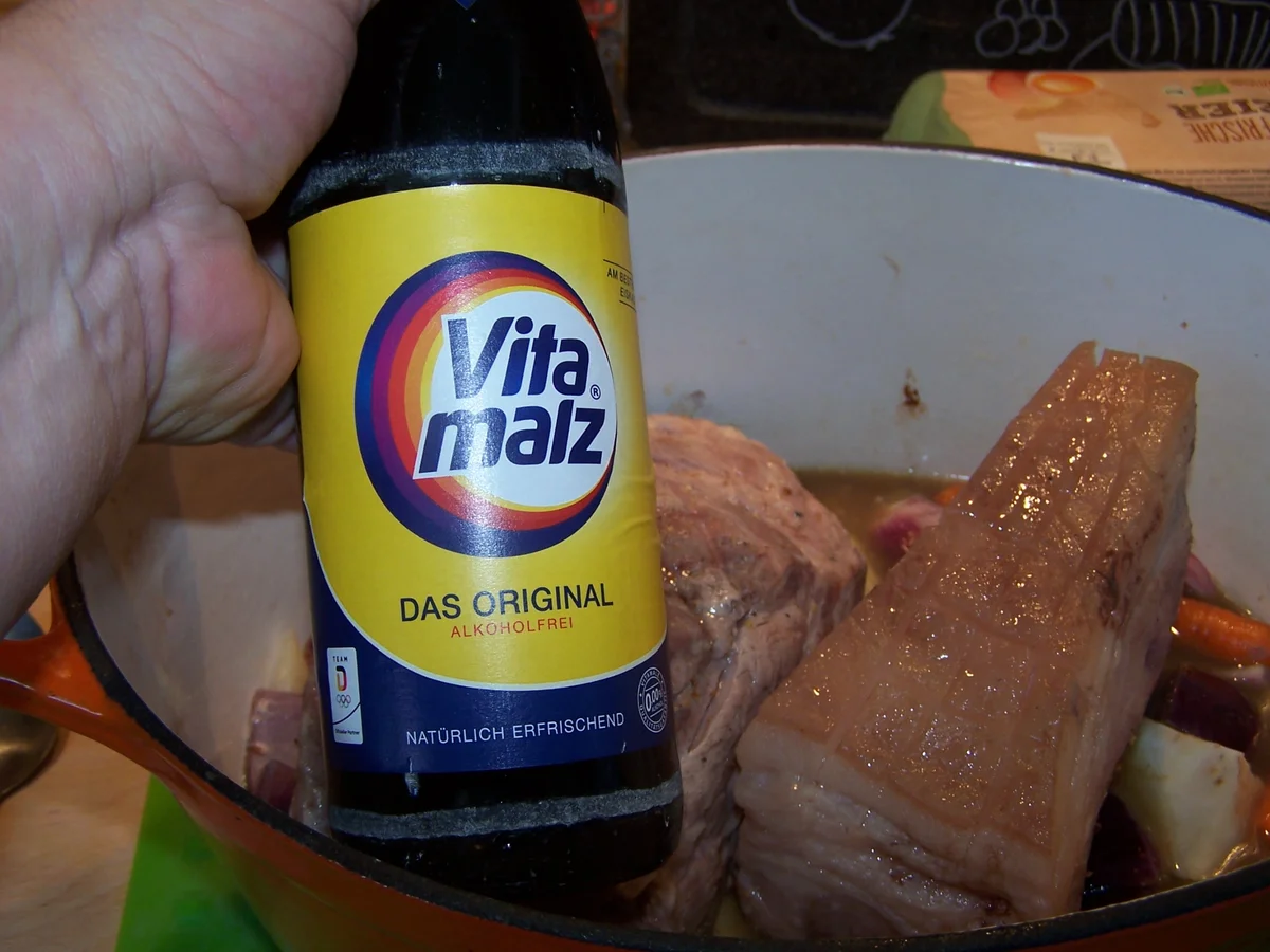 Gemischter Schweinbraten mit Beilage - Rezept - Bild Nr. 7