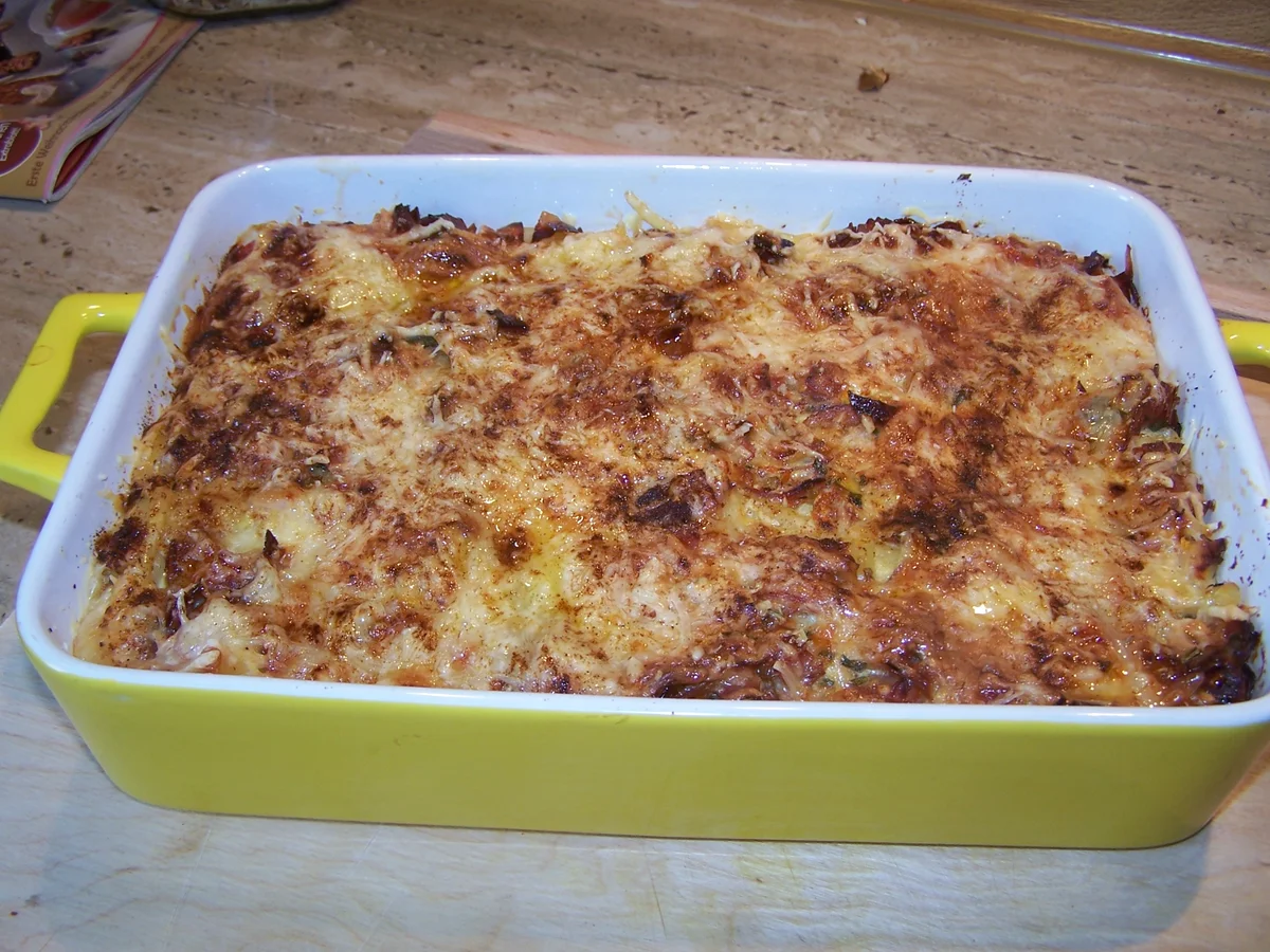 Nudel Auflauf aus den Resten - Rezept - Bild Nr. 2