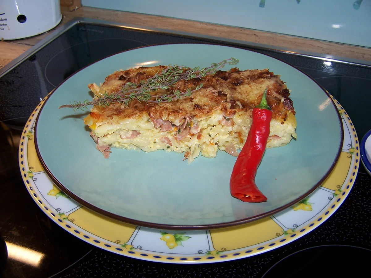 Nudel Auflauf aus den Resten - Rezept - Bild Nr. 9454