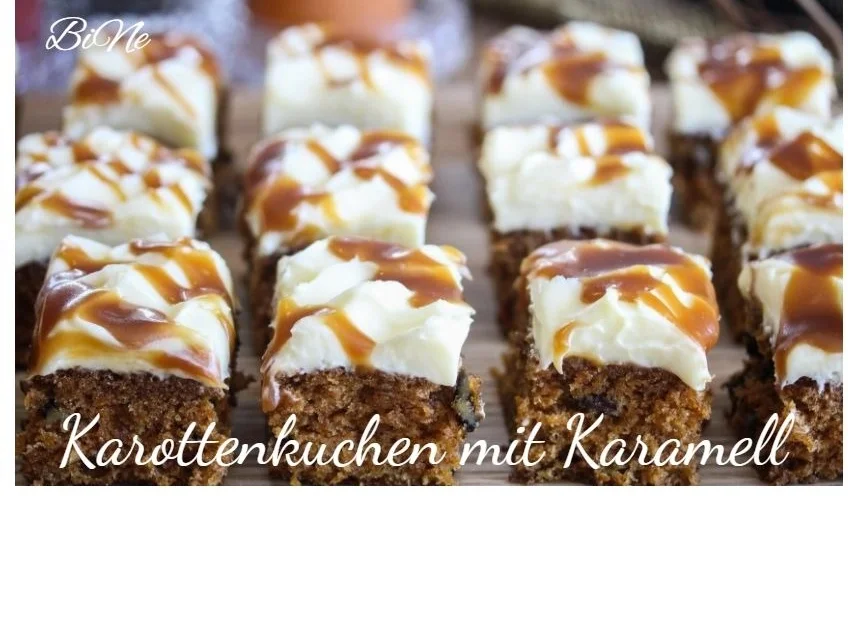 BiNe` S KAROTTENKUCHEN MIT KARAMELL - Rezept - Bild Nr. 3