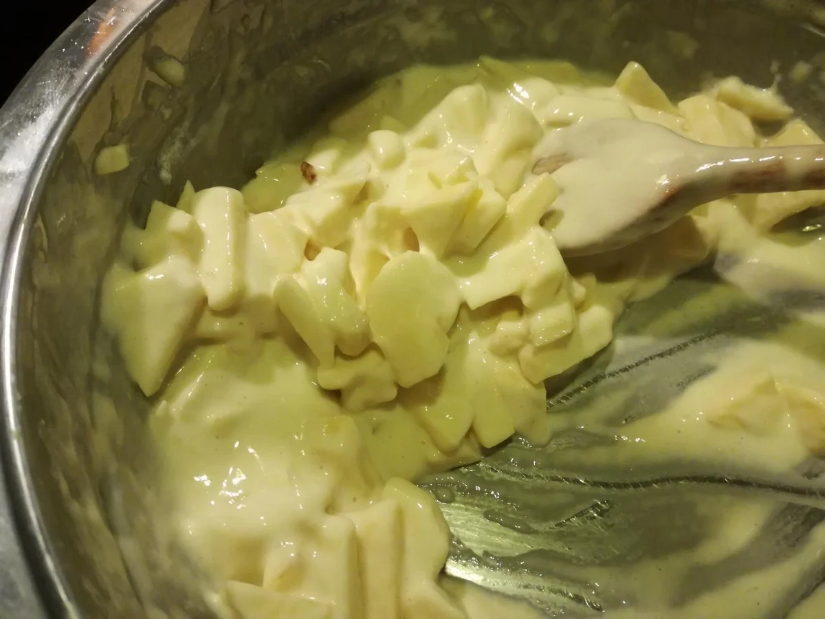 Apfelküchle mit der Gemüsesuppe von "MausVoh" - Rezept - Bild Nr. 3