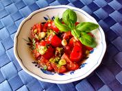 Kirschtomaten mit Basilikum und Frühlingszwiebeln - Rezept - Bild Nr. 2