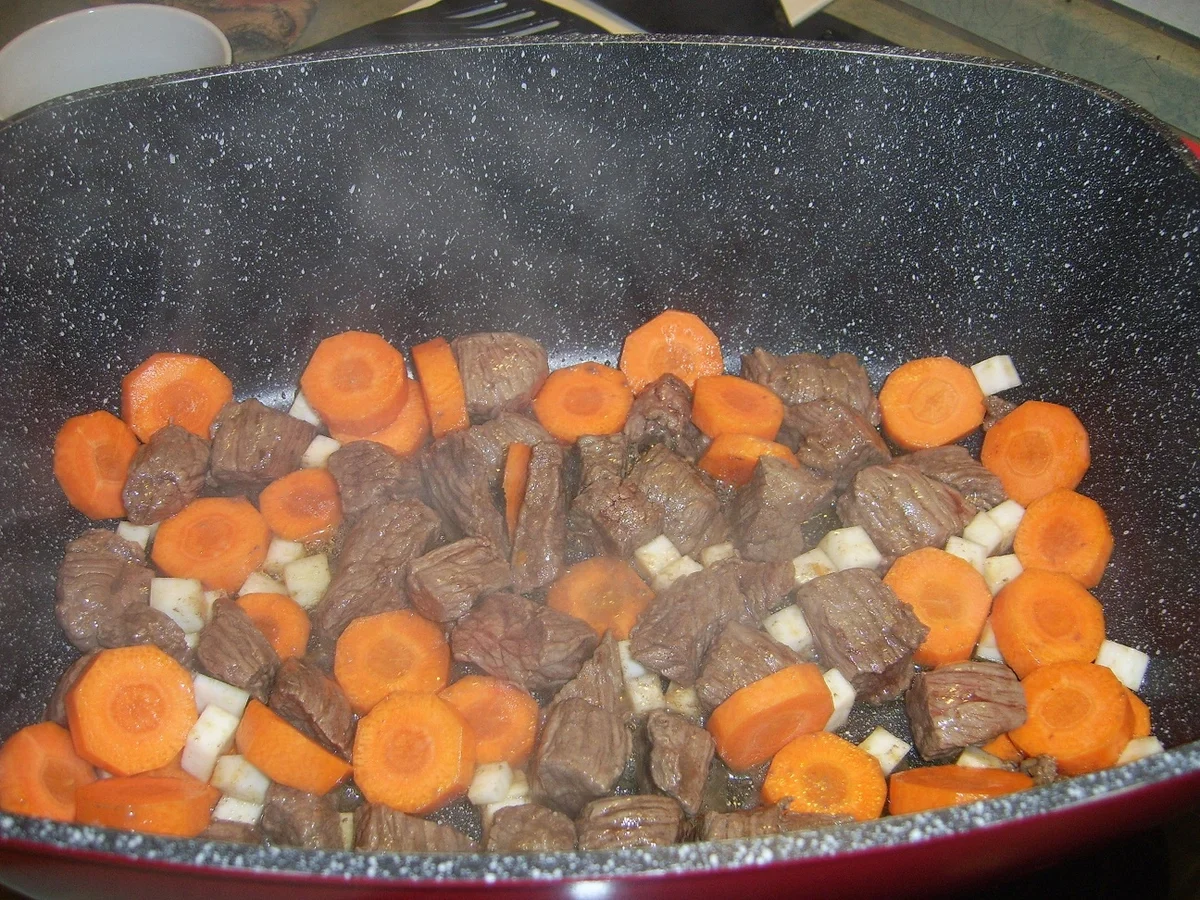 Gulasch auf nordafrikanische Art - Rezept - Bild Nr. 4