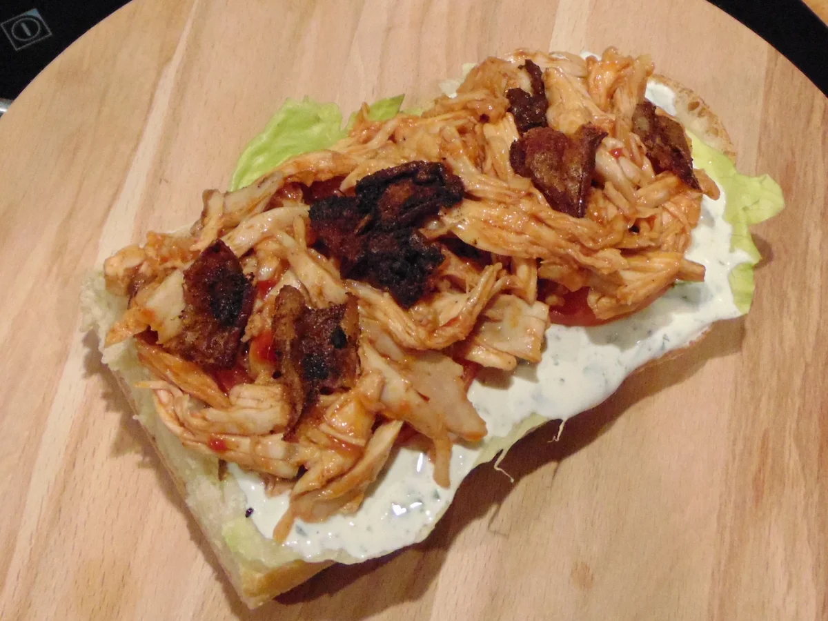 Oli`s PULLED CHICKEN SANDWICH - Rezept - Bild Nr. 3