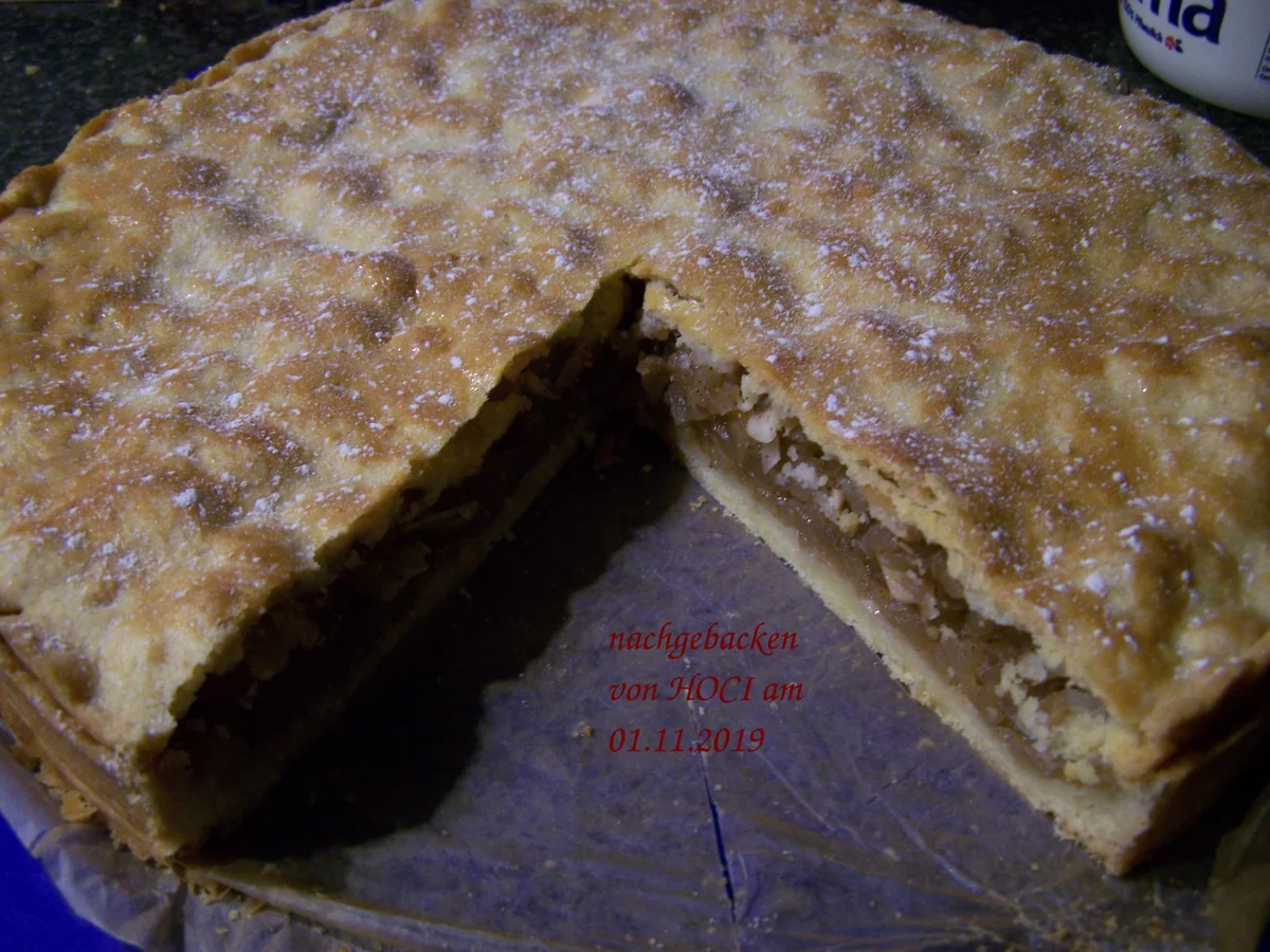 Gedeckter Apfelkuchen - Rezept - Bild Nr. 4