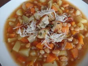 Ribollita mit Thymian-Knoblauch -Croutons - Rezept - Bild Nr. 9503