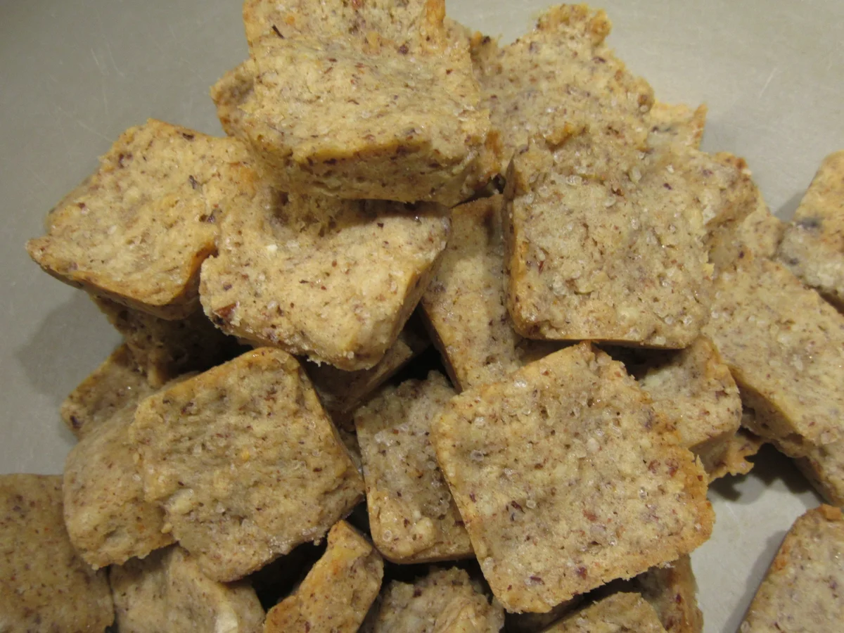 Plätzchen: Walnuss-Schnitten - Rezept - Bild Nr. 6