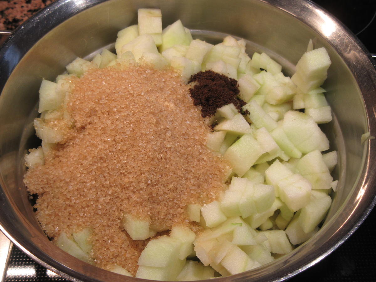 Kuchen: Apfel-Vanillecreme-Kuchen mit Streuseln - Rezept - Bild Nr. 9