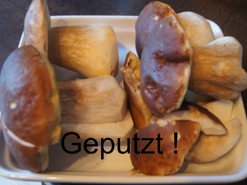 Steinpilzpfanne mit Kartoffelstampf - Rezept - Bild Nr. 4