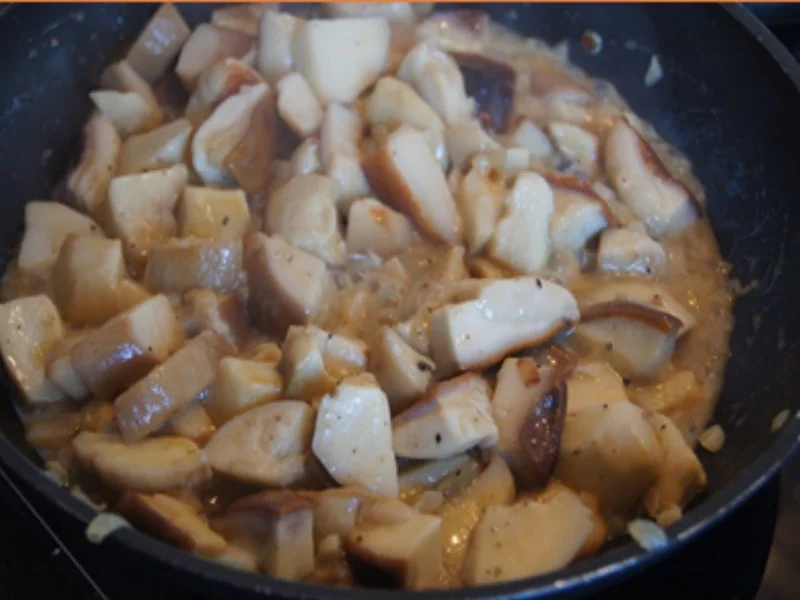 Steinpilzpfanne mit Kartoffelstampf - Rezept - Bild Nr. 11