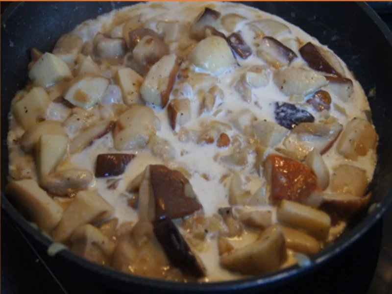 Steinpilzpfanne mit Kartoffelstampf - Rezept - Bild Nr. 12