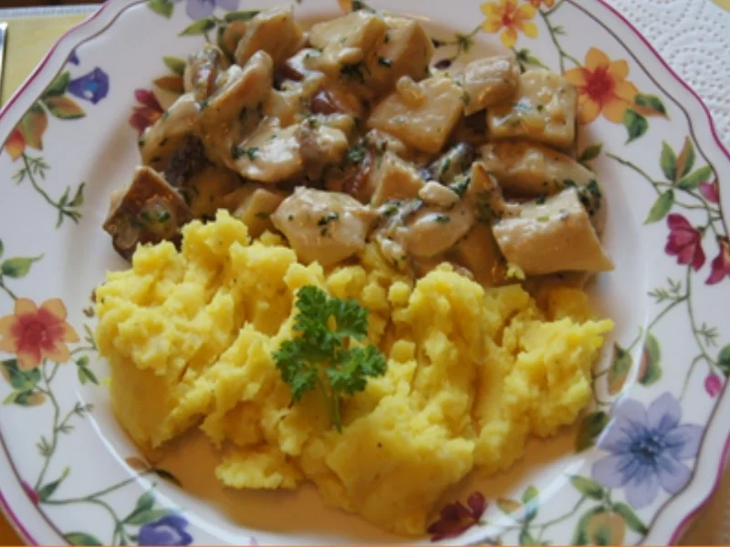 Steinpilzpfanne mit Kartoffelstampf - Rezept - Bild Nr. 17