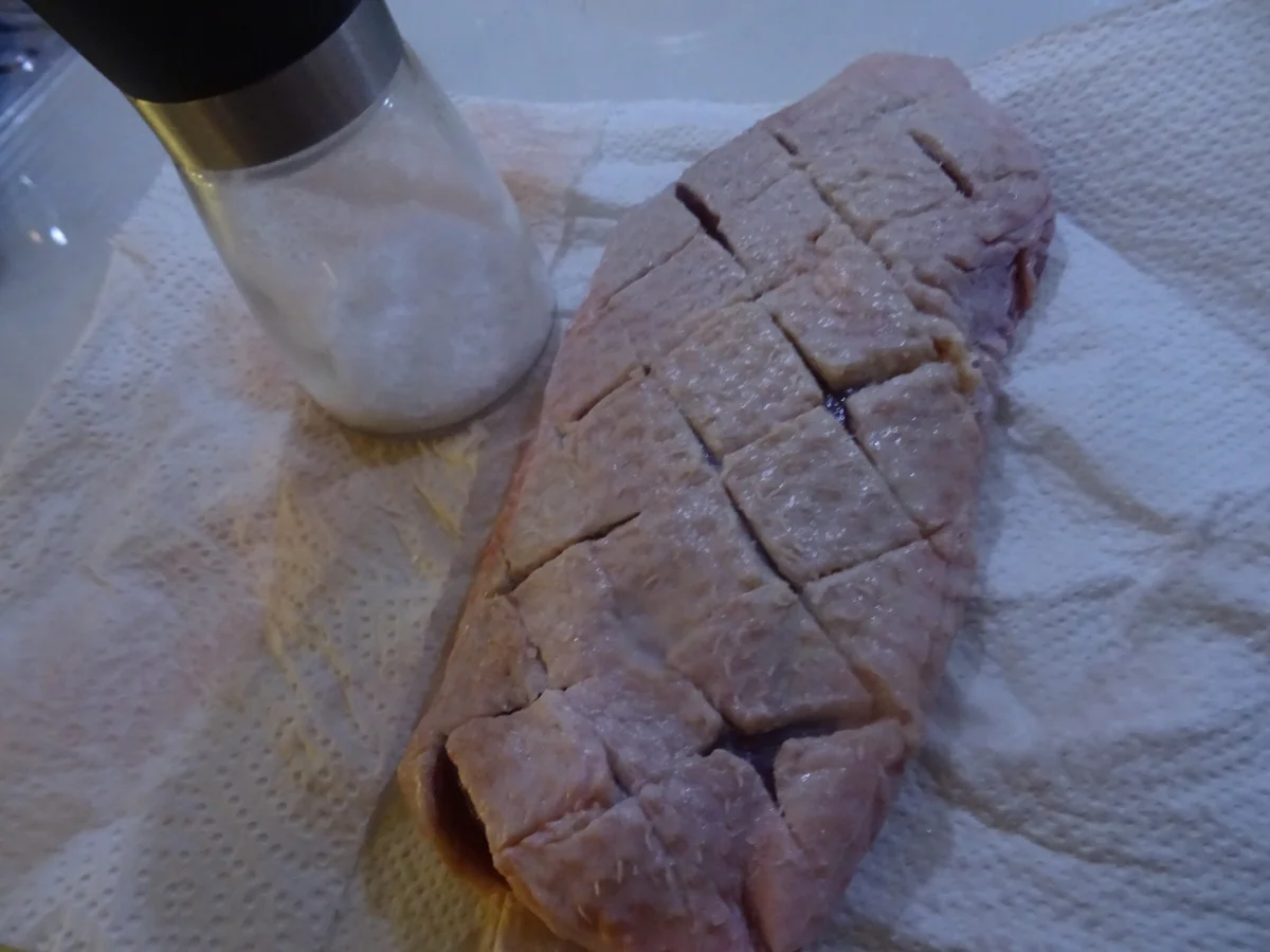 Entenbrust mit Kartoffel-Steckrüben-G'röst'l und Cognacsoße - Rezept - Bild Nr. 7