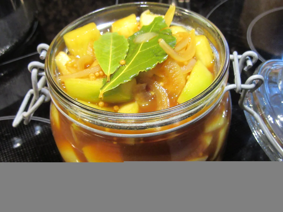 Vorrat: Sirup-Senf-Gurken - Rezept - Bild Nr. 2