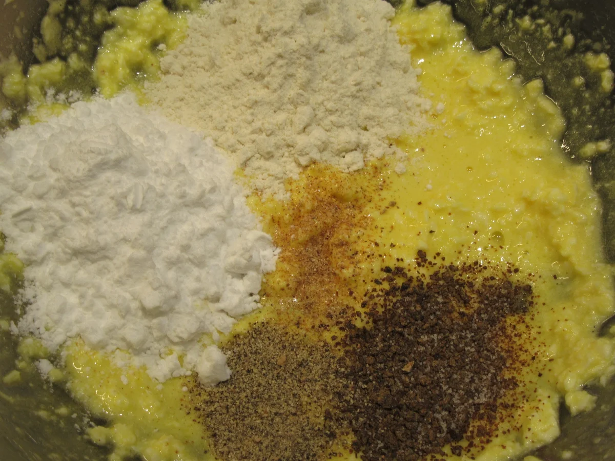 Kartoffeln: Kartoffelbaumkuchen mit Champignonfüllung - Rezept - Bild Nr. 4