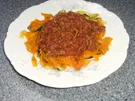 Gemüsenudeln mit Bolognesesoße - Rezept - Bild Nr. 2