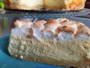 Eierlikör Quark Kuchen mit geflämmter Baiserhaube - Rezept - Bild Nr. 9519
