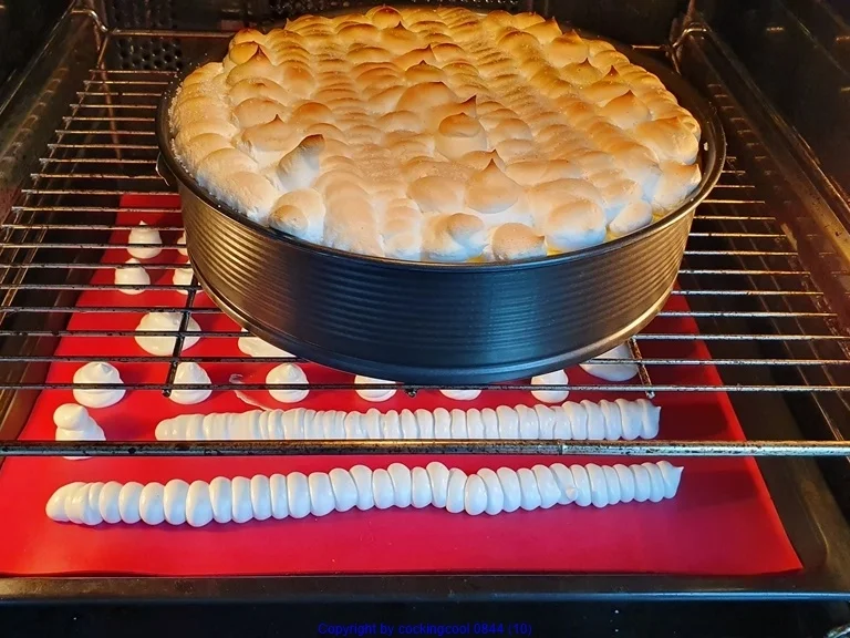 Rezept: Eierlikör Quark Kuchen mit geflämmter Baiserhaube Bild Nr. 9529 Eierlikör Quark Kuchen mit geflämmter Baiserhaube - Rezept - Bild Nr. 9529