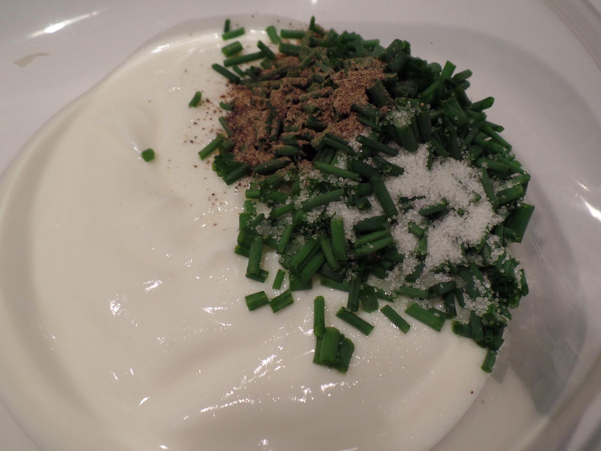 Gemüserösti mit Schnittlauchjoghurt - einfach - von Sheeva1960