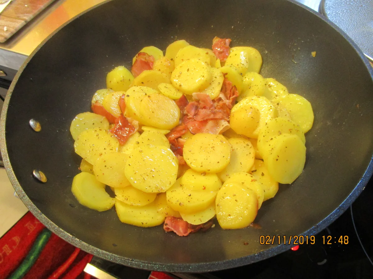 Truffade mit Ziegenkäse - Rezept - Bild Nr. 4