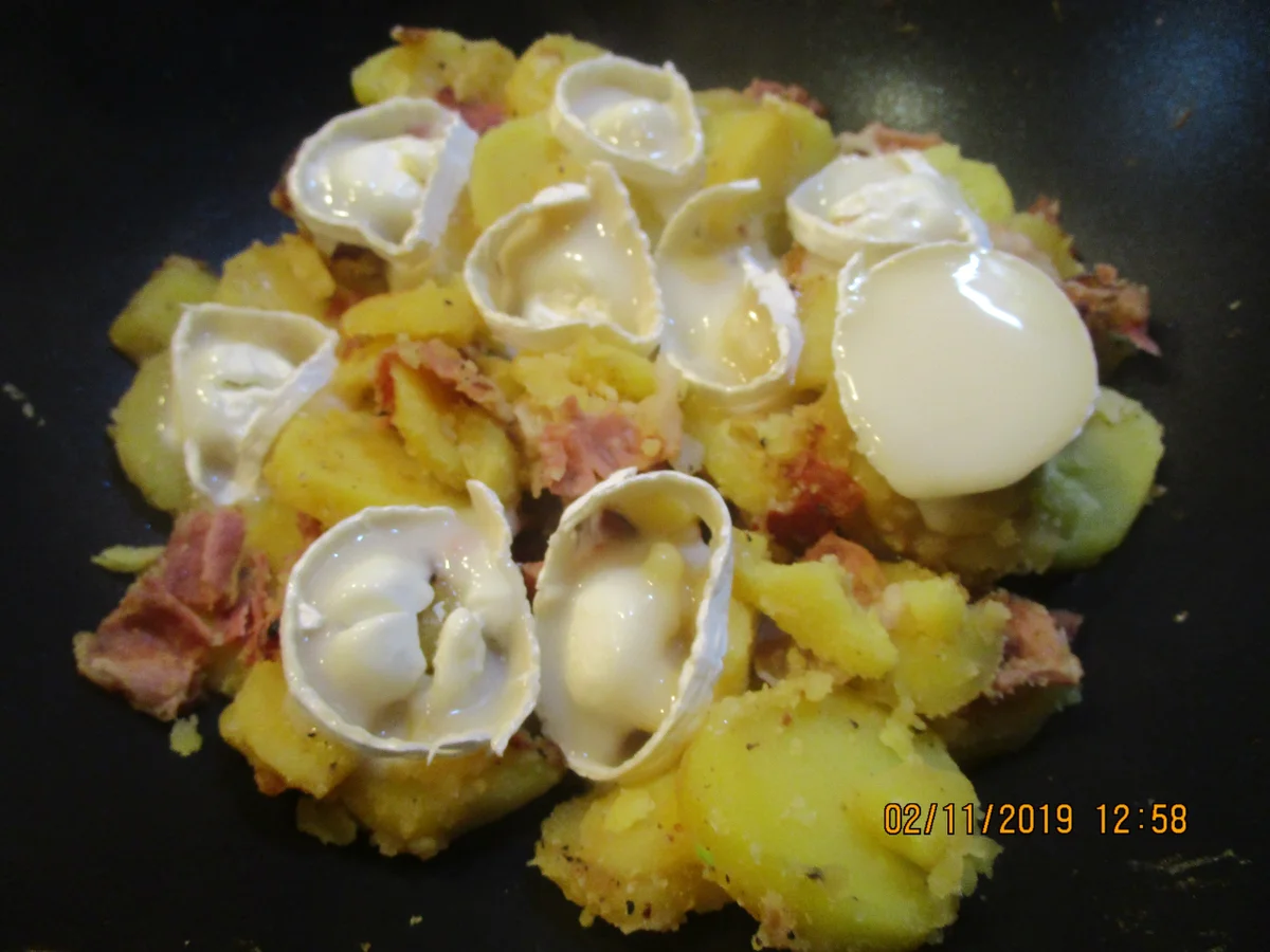 Truffade mit Ziegenkäse - Rezept - Bild Nr. 5