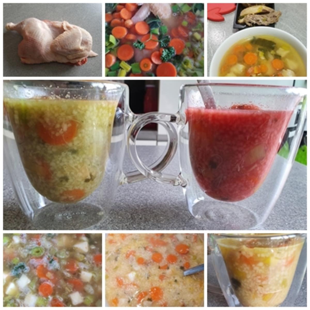 Hühnersuppe mit magischem Effekt - Rezept - Bild Nr. 13