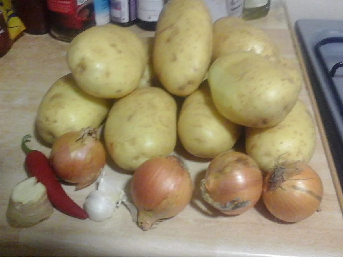 Rezept: Herzhaft gewürzte Kartoffelpuffer Bild Nr. 3 Herzhaft gewürzte Kartoffelpuffer - Rezept - Bild Nr. 3