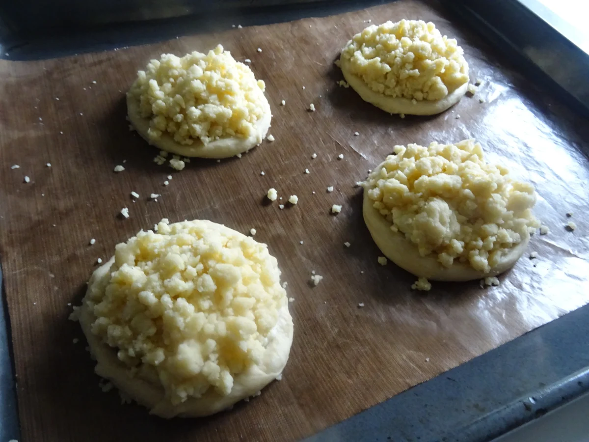 Quark-Schnecken mit Rum-Streusel - Rezept - Bild Nr. 3