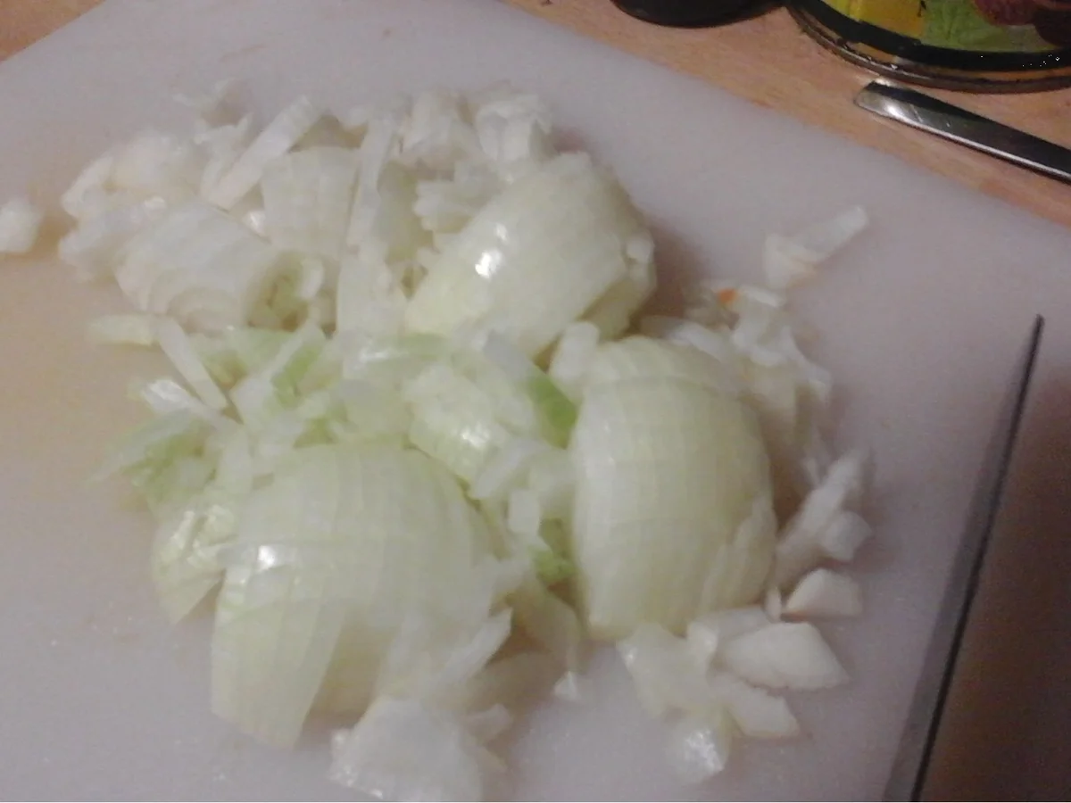 Gebratener Eierreis mit Hähnchenbrustfilet und Gemüse - Rezept - Bild Nr. 13