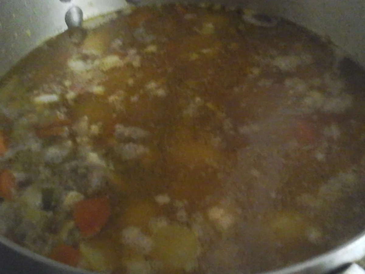Herzhafter Gemüseeintopf mit Mettbällchen - Rezept - Bild Nr. 17