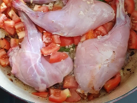 Kaninchen mit Beilagen = kochbar Challenge 11.0 (November 2019) - Rezept - Bild Nr. 7