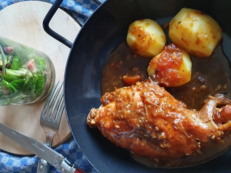 Kaninchen mit Beilagen = kochbar Challenge 11.0 (November 2019) - Rezept - Bild Nr. 16