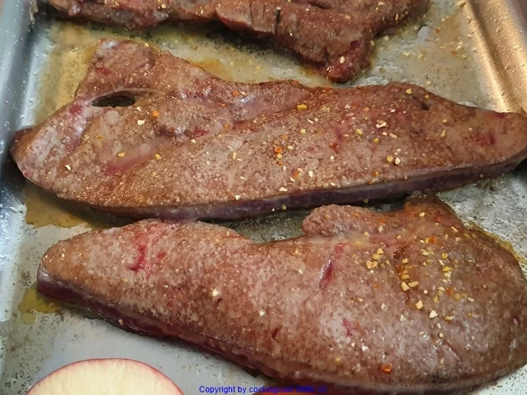 Kalbsleber rosa gebraten - Rezept - Bild Nr. 6