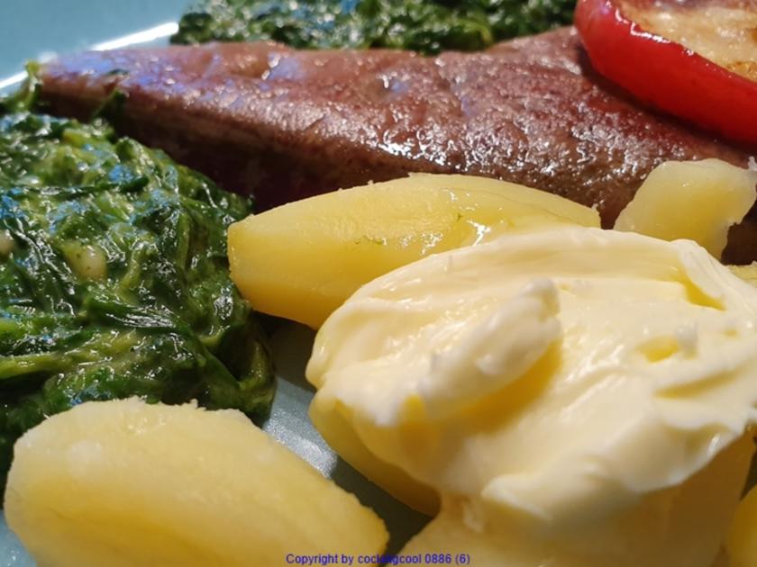 Kalbsleber rosa gebraten - Rezept mit Bild - kochbar.de