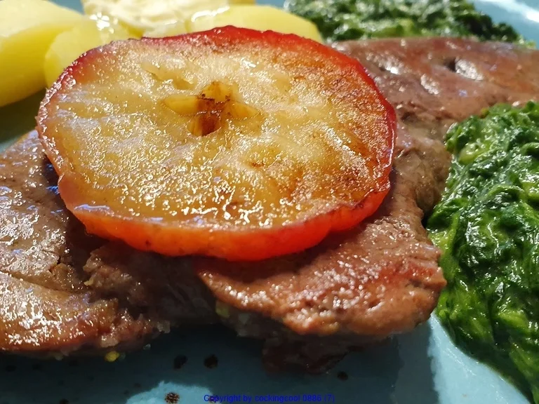 Kalbsleber rosa gebraten - Rezept - Bild Nr. 11