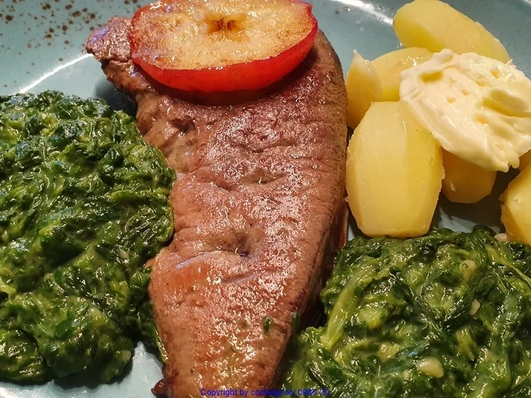 Kalbsleber rosa gebraten - Rezept - Bild Nr. 7