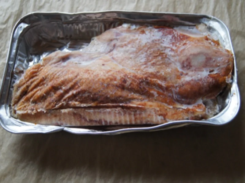 Rezept: Knusper-Ente mit Mandelbällchen und Ananas-Mango-Rotkohl Bild Nr. 4 Knusper-Ente mit Mandelbällchen und Ananas-Mango-Rotkohl - Rezept - Bild Nr. 4