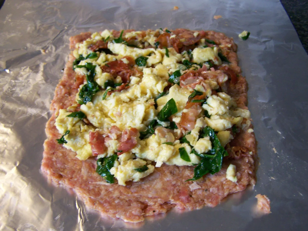 Rezept: Kleines Hackröllchen gefüllt .... Bild Nr. 9867 Kleines Hackröllchen gefüllt .... - Rezept - Bild Nr. 9867