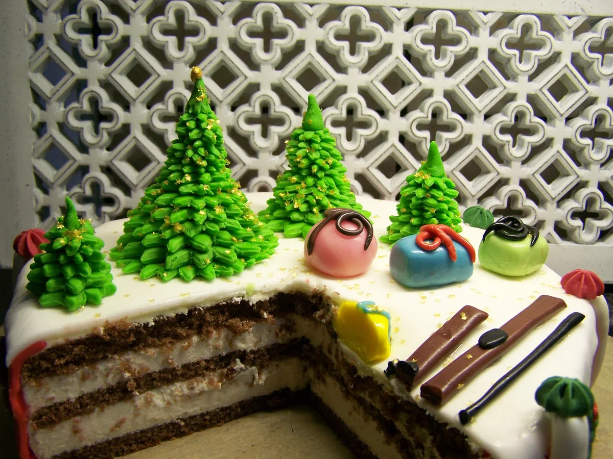 Weihnachtliche "Spieldose" 8 eckig..... - Rezept - Bild Nr. 7