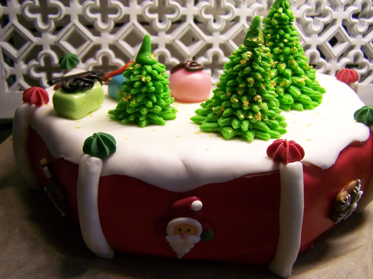 Weihnachtliche "Spieldose" 8 eckig..... - Rezept - Bild Nr. 3