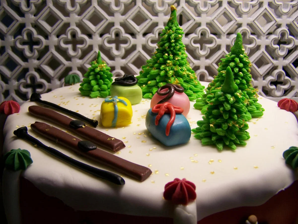 Weihnachtliche "Spieldose" 8 eckig..... - Rezept - Bild Nr. 4